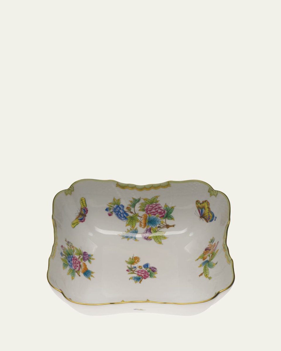 Queen Victoria Square Salad Bowl